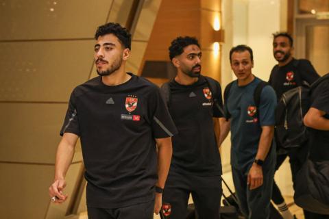 الأهلي يستعد لمواجهة جورماهيا الكيني