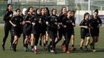 تدريب المنتخب النسوي استعدادًا للمباريات الودية