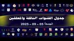مواعيد المباريات اليوم 12 سبتمبر 2025
