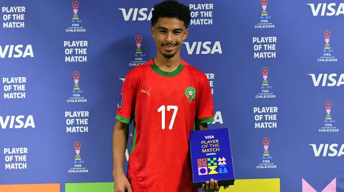 ياسين جاسيم يتألق في كأس العالم للشباب