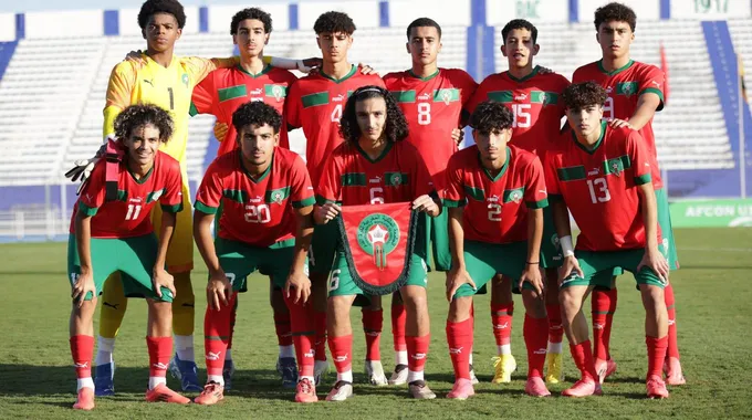 تشكيلة منتخب أقل من 17 سنة لمواجهة السنغال
