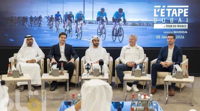 لي تاب دبي 2026: سباق الدراجات المذهل