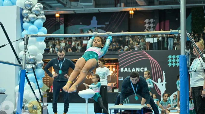 نجاح بطولة دبي المفتوحة للجمباز 2023