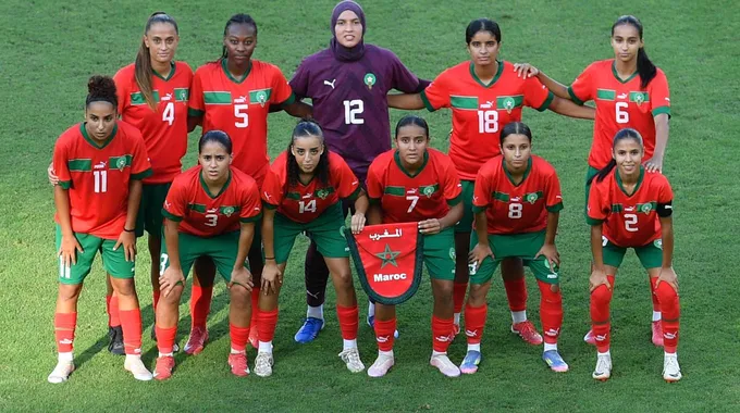 استعدادات المنتخب النسوي لمباراة حاسمة