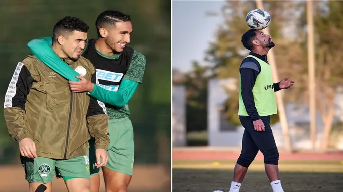 إصابة أشرف داري تقلق جماهير الأهلي والمغرب