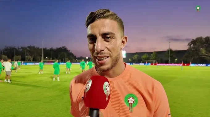 استعدادات المنتخب الوطني لمباراة البحرين