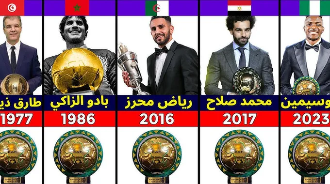 ترشيحات الكرة الذهبية الإفريقية 2025