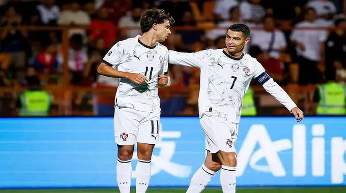 دفاع رونالدو عن فيليكس بعد الانتقادات