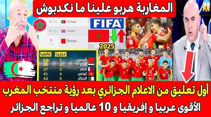 صعود المنتخب الوطني في تصنيف الفيفا