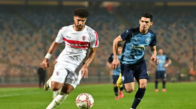 مواجهة الزمالك وبيراميدز في الدوري